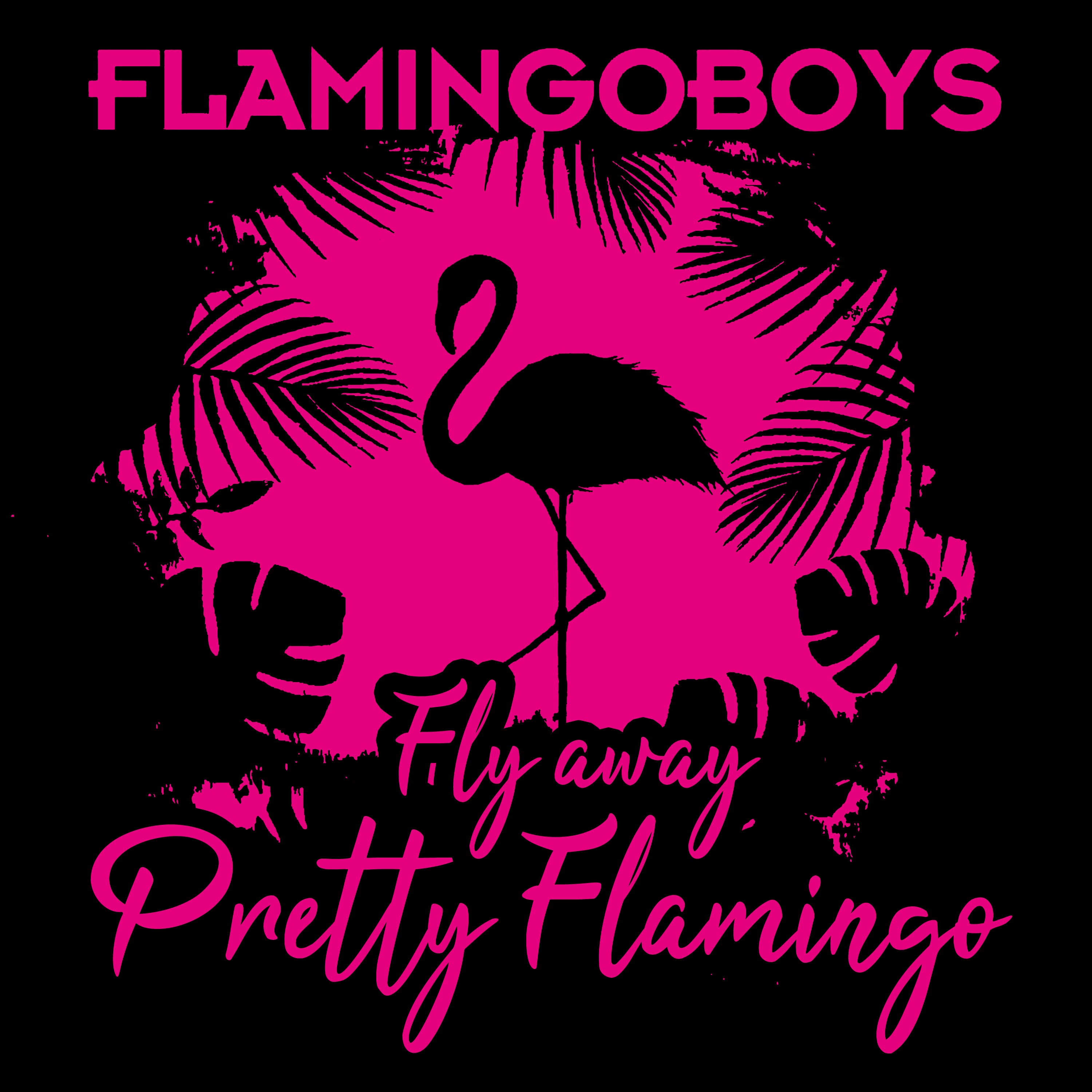 Fly Away Pretty Flamingo